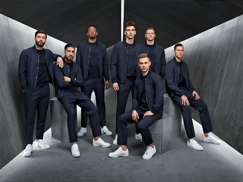 علامة HUGO BOSS  تتعاون مع فريق كرة القدم الألماني الوطني